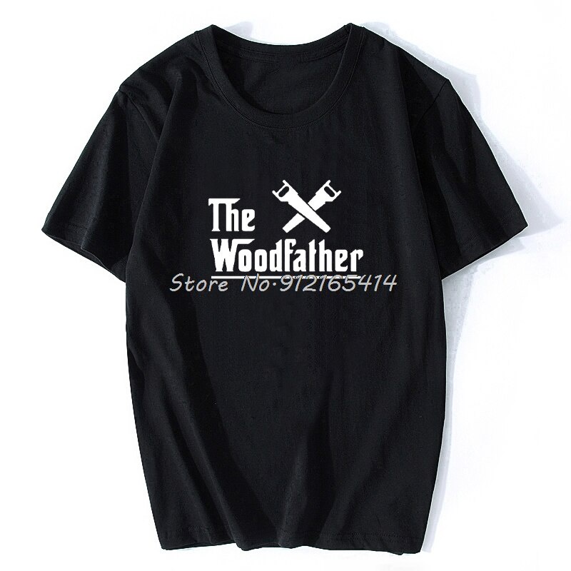 เสื้อยืดผู้ชาย90-ผู้ชายเสื้อยืดแฟชั่นฤดูร้อนใหม่-woodfather-ช่างไม้คนงานวันพ่อแขนสั้นผ้าฝ้ายเสื้อ