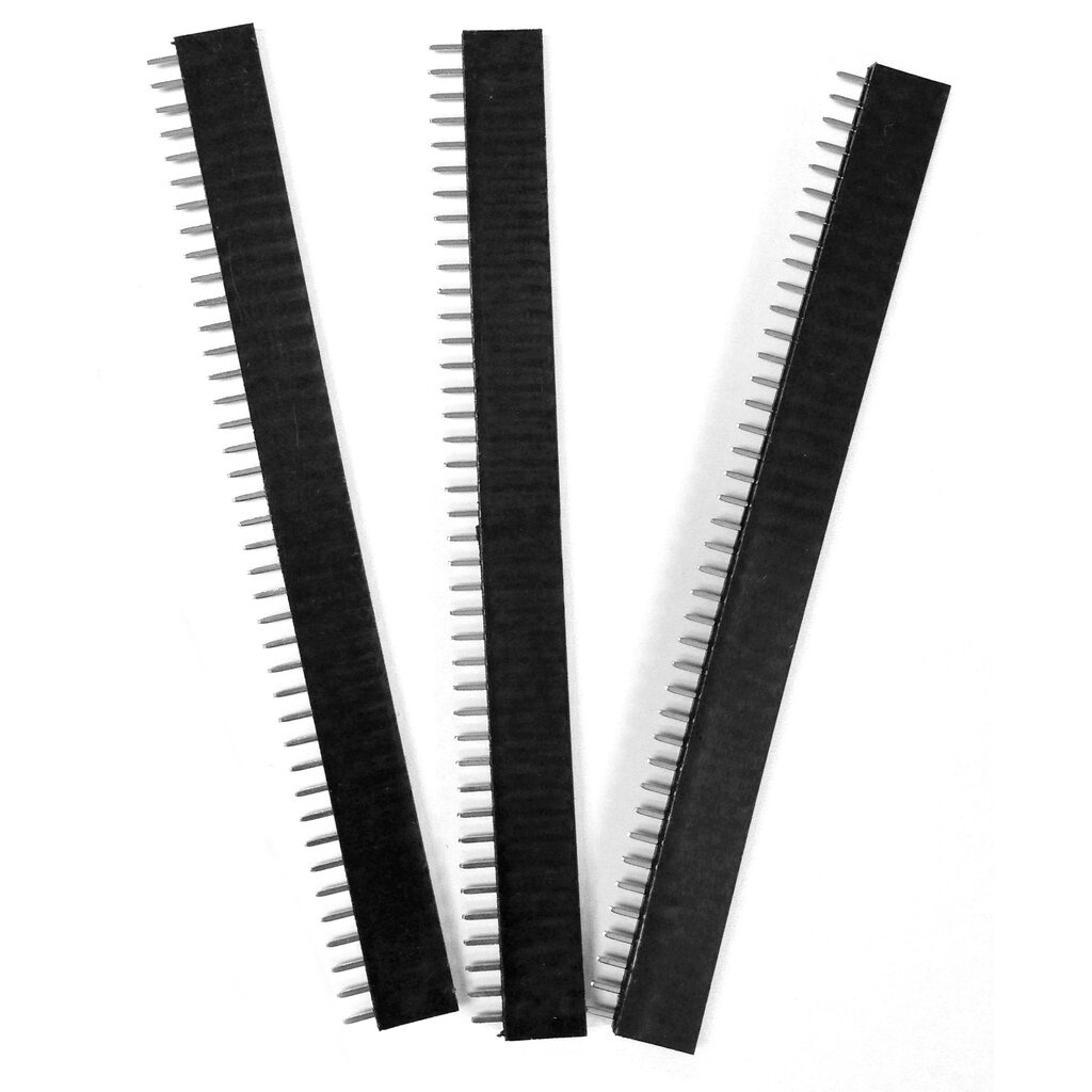 1x40 Pin 2.54mm Pin Square Female Pin Header Connector | Shopee Thailand