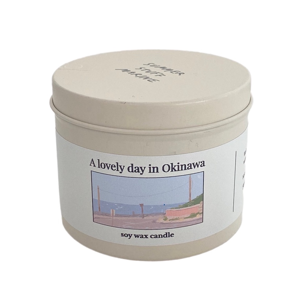Summerstuff.marine A lovely day in Okinawa soy wax candle (180g