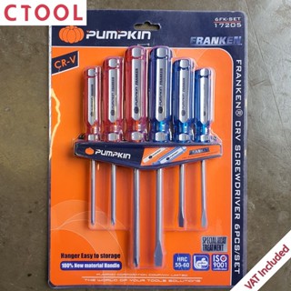 ไขควงชุด ด้ามสลับ 6ตัวชุด 17205 Pumpkin ของแท้ - Authentic 6in1 Screwdriver Set Interchangeable Combination Blades - ...