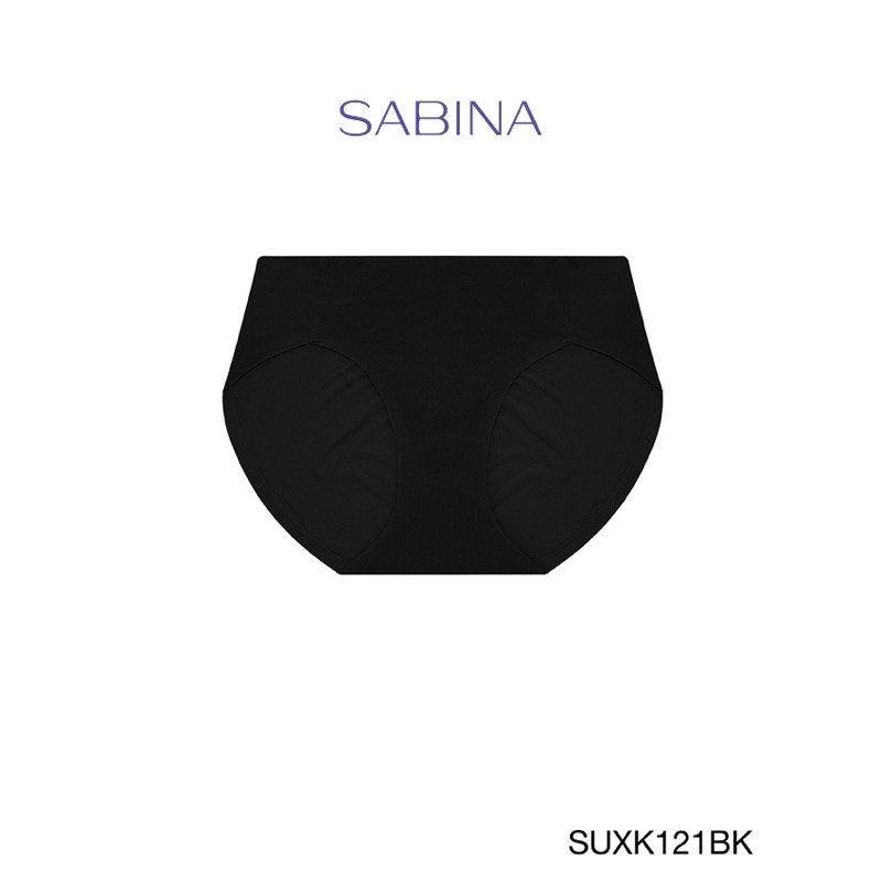 sabina-กางเกงชั้นใน-รหัส-suxk121-รุ่น-soft-collection-bikini-สีเนื้อเข้ม-และดำ