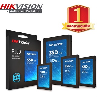 🔥โปรแรง ส่งฟรี🔥128GB / 256GB / 512GB SSD (เอสเอสดี) HIKVISION E100 HIKSEMI CITY 2.5" SATA 6GB/s ประกัน 3 ปี