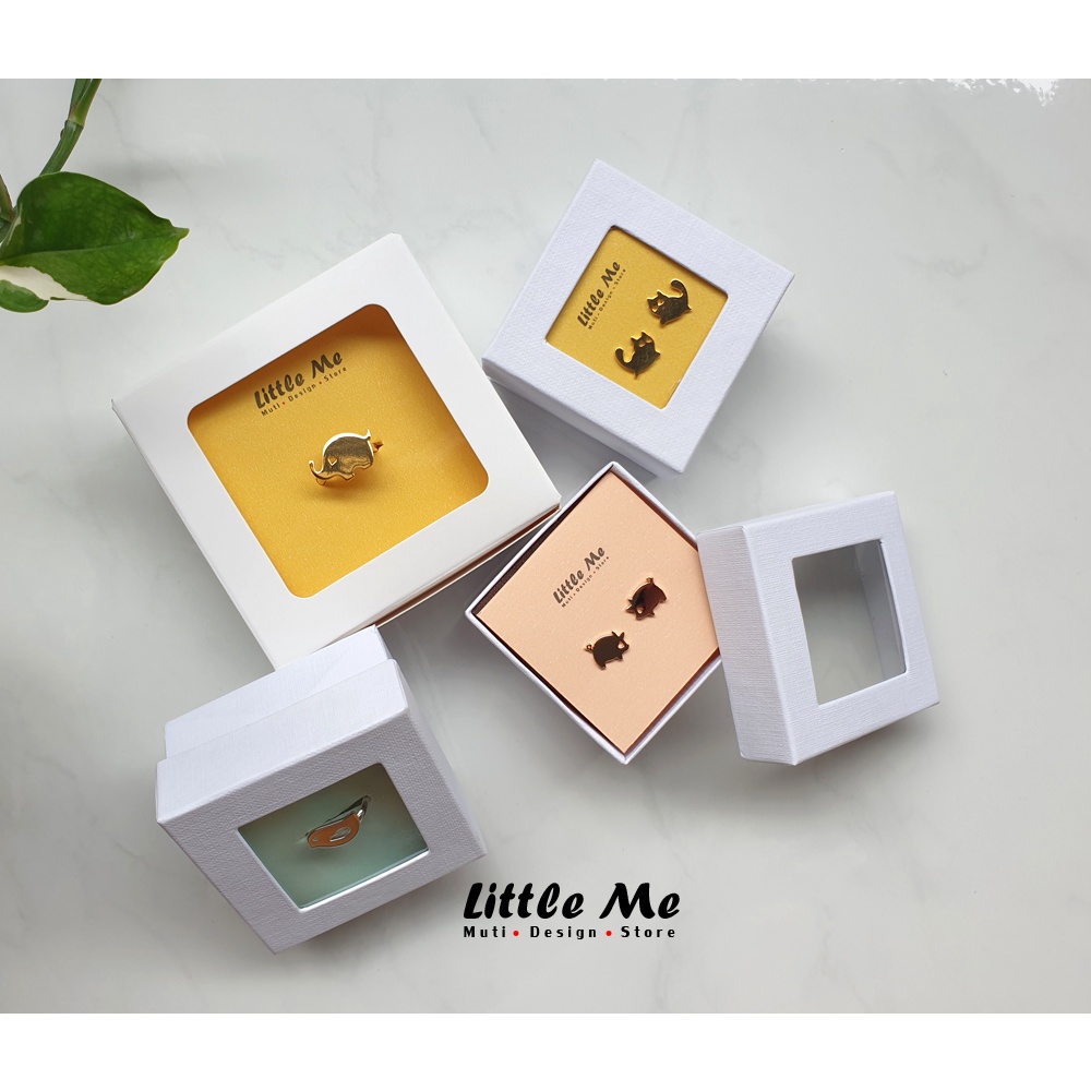 little-me-by-caso-jewelry-ต่างหูกระต่ายจิ๋ว-สีชมพู-สินค้าทำมือ-ของขวัญสำหรับเธอ