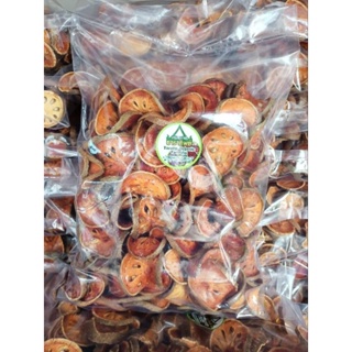 ภาพขนาดย่อของภาพหน้าปกสินค้ามะตูมแห้งออแกนิค 80บ. ต่อ 1000 กรัม มะตูมแห้ง Bael fruit แพคซีลอย่างดี จากร้าน lumpang001 บน Shopee ภาพที่ 2