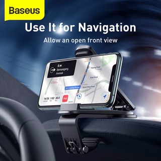 BASEUS ขาตั้งโทรศัพท์มือถือ GPS หมุนได้ 360 องศา สำหรับรถยนต์