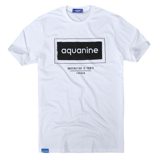 เสื้อยืดแฟชั่น✈เสื้อยืด AQUANINE  tshirt  เสื้อยืดผู้ชาย รุ่น IMAGINATION เสื้อยืดสีขาว ลิขสิทธิ์แท้