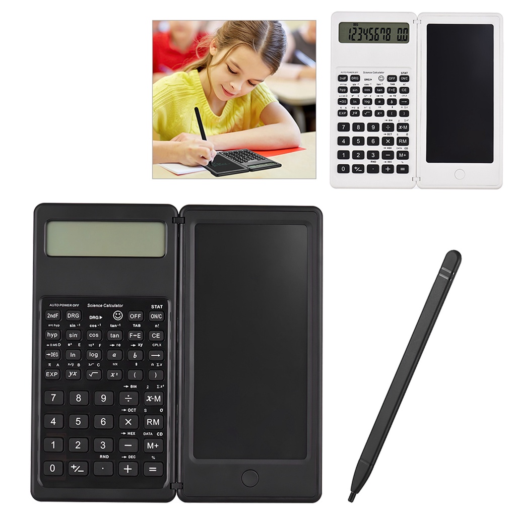 foldable-calculator-handwriting-function-calculator-lcd-digital-tablet-digital-drawing-pad-stylus-pen-erase-button-lock