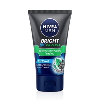 Nivea นีเวีย เมน ไวท์ ออยล์ เคลียร์ เฟช มัด โฟม โฟมล้างหน้าสำหรับผิวมัน 50 g.