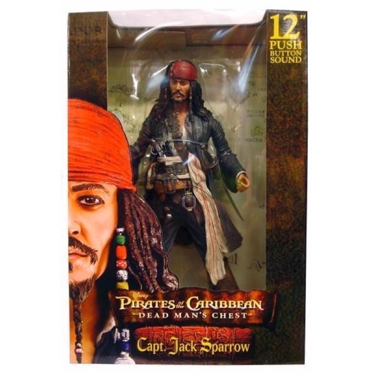 NECA JACK SPARROW Pirates of the Caribbean Dead Man's Chest 1/6