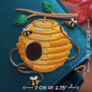 แมลง ผึ้ง เต่าทอง ตัวรีดติดเสื้อ อาร์มรีด อาร์มปัก ตกแต่งเสื้อผ้า หมวก กระเป๋า แจ๊คเก็ตยีนส์ Bugs Cute Creature Embro...