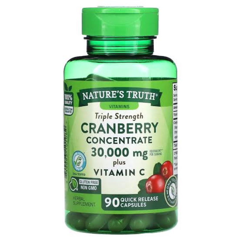 natures-truth-ultra-triple-strength-cranberry-concentrate-30-000mg-plus-vitamin-90-capsules