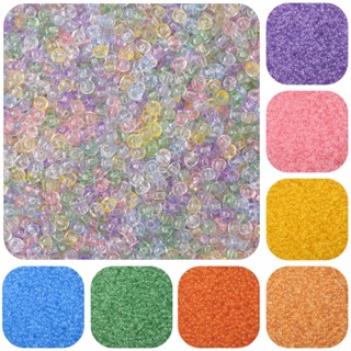 [3 มม.] ลูกปัดแก้วใส คุณภาพสูง สําหรับทําเครื่องประดับ แฮนด์เมด diy