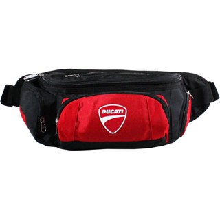 DUCATI Waist Bag กระเป๋าดูคาติ DCT49 149 ดำแดง