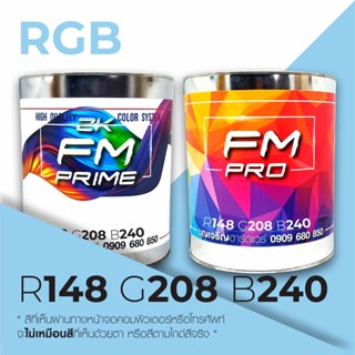 สีตามรหัส RGB รหัส R:148, G:208, B:240 (ราคาต่อลิตร)