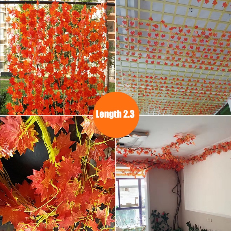2-3m-artificial-maple-leaf-string-simulation-wall-hanging-rattan-decor-home-school-party-indoor-wall-ornament