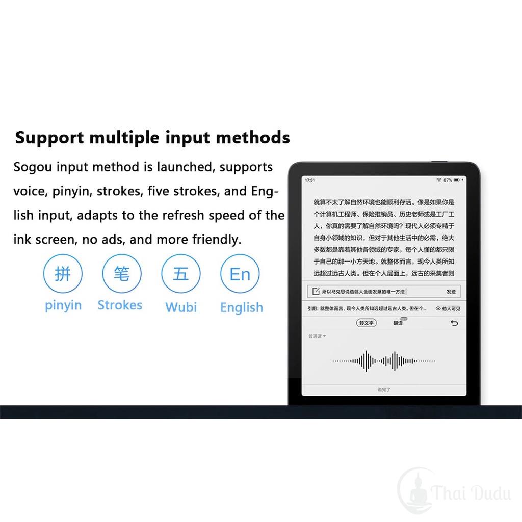 เครื่องอ่านหนังสือ-xiaomi-mi-electronic-e-reader-e-book-reader-pro-hd-touched-7-8-ink-screen-24-levels-cold-warm-light