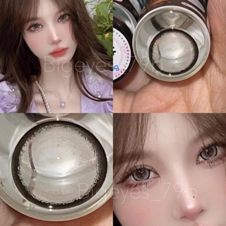 ✨Gray ขนาดตาโต (Bigeyes) ☀️กรองแสง uv จดทะเบียนถูกต้อง 🇰🇷คอนแทคเลนส์สัญชาติเกาหลี🇰🇷