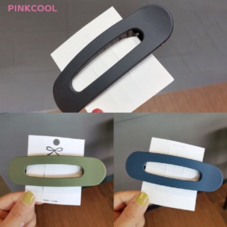 Pinkcool กิ๊บติดผมหน้าม้า เนื้อแมตต์ ขนาดใหญ่ เครื่องประดับ สําหรับผู้หญิง ขายดี