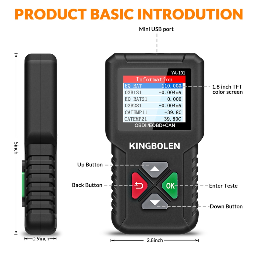 เครื่องสแกนเนอร์วินิจฉัย-obd2-ya101-ฟังก์ชั่น-obdii-i-m-one-key-obd2-code-reader