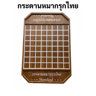 ภาพหน้าปกสินค้ากระดานหมากรุก มาตรฐาน กระดานหมากรุกไทย กระดานไม้ สวยงาม มาตรฐาน หมากรุก หมากรุกไทย ฮอส Standard Thai Chess Wood Board ที่เกี่ยวข้อง