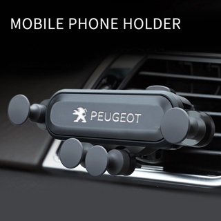 [พร้อมส่ง] อุปกรณ์เมาท์ขาตั้งโทรศัพท์มือถือ GPS ล็อกอัตโนมัติ สําหรับ Peugeot 308 206 207 408 508 RCZ 208 3008 2008 4008