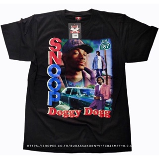 🔥 เสื้อยืดSnoopdogg snoopdog hiphop t shirts ลายสกรีนคมชัด ผ้านิ่มมาก🔥