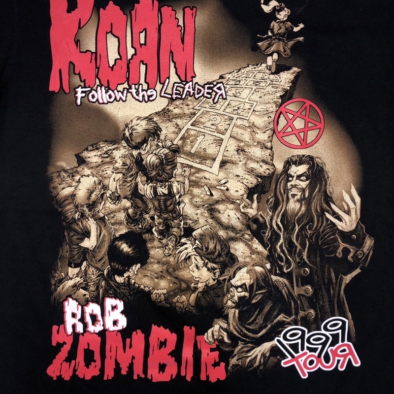 ลายน่ารัก-เสื้อยืดอินเทรนด์ผู้ชายอินเทรนด์ผู้หญิงเสื้อวง-korn-รหัส-m1801-เสื้อวงดนตรี-เสื้อวงร็อค-เสื้อนักร้อง