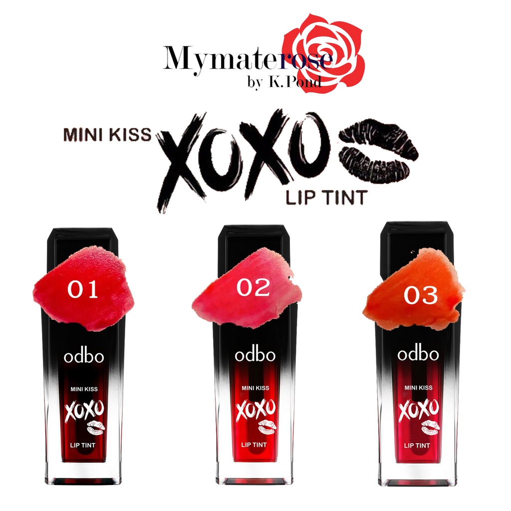 ภาพหน้าปกสินค้าOdbo Mini Kiss XOXO Lip Tint OD563 โอดีบีโอ ลิป ทินต์