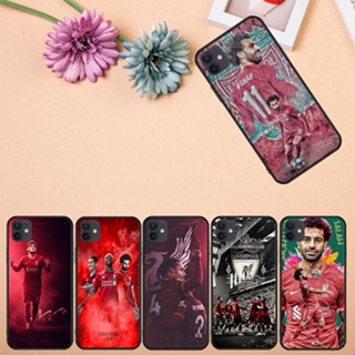 เคสโทรศัพท์มือถือแบบนิ่ม ลาย Liverpool Football Club สีดํา สําหรับ iPhone 11 11 Pro 11 Pro Max 12 12 Mini 12 Pro 12 Pro Max