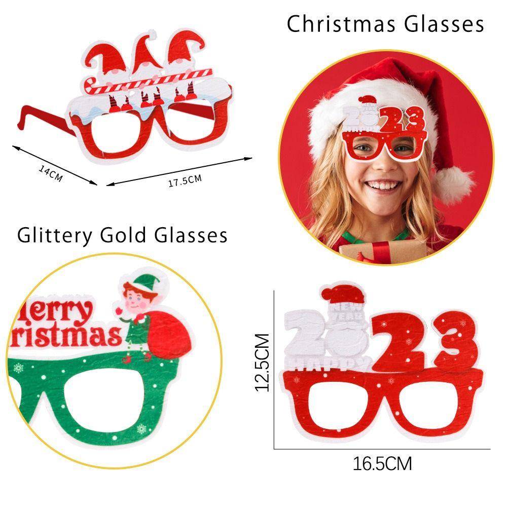 cherry3-แว่นตา-ลายคริสต์มาส-อุปกรณ์ประกอบฉาก-สําหรับปาร์ตี้-2023
