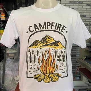 เสื้อยืด แคมป์ปิ้ง Camping ไปแคมป์ กางเต็นท์ เสื้อครอบครัว เที่ยว เกรด Cotton Comb 30 พรีเมี่ยม แบรนด์ IDEA T-SHIRTS
