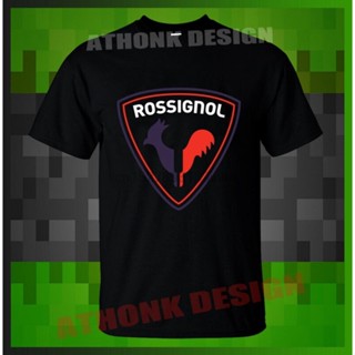 เสื้อวินเทจชาย Tee เสื้อยืด พิมพ์ลาย Rossignol Hero Elite St Ti สําหรับผู้ชาย เสื้อวินเทจผญ เสื้อขาว