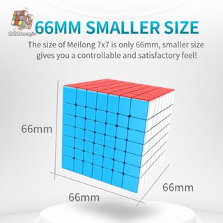 Moyu Rubik 7x7 Meilong 7x7x7 Magic Cube 7 ชั้น ความเร็ว ลูกบาศก์ปริศนา มืออาชีพ ของเล่นสําหรับเด็ก ของขวัญ ของเล่น ลูกบาศก์แม่เหล็ก รูบิค ลูกบาศก์รูบิค แม่เหล็ก