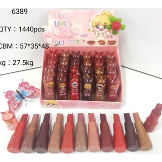 ลิปสี&amp;ลิปกลอส3Qbeautyกล่องของขวัญ/ยกกล่อง/24ชิ้น399บาท