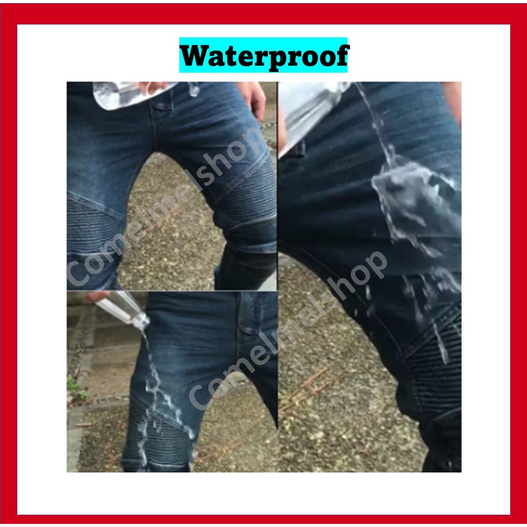 waterproof-komine-กางเกงซับใน-ป้องกันเข่า-สะโพก-สําหรับขี่รถจักรยานยนต์