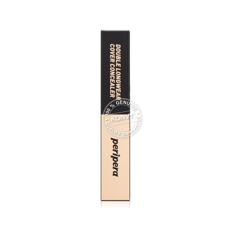 ภาพหน้าปกสินค้าPeripera Double Longwear Cover Concealer 5.5g 02 Natural Beige. จากร้าน konvy_officialshop บน Shopee