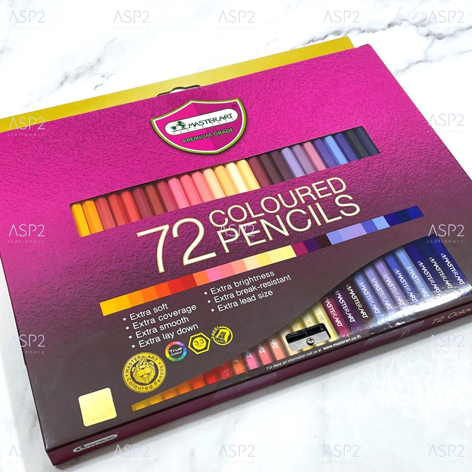 สีไม้-ดินสอสี-มาสเตอร์-อาร์ท-master-art-premium-grade-แบบ-72-สีแท่งยาว