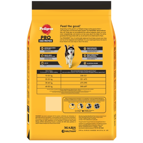 pedigree-pro-highprotein-อาหารชนิดเม็ด-สำหรับลูกสุนัขและสุนัขโตทุกสายพันธุ์-1-3-1-5kg