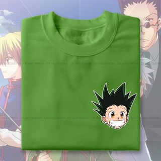 เสื้อคู่ เสื้อขาว HUNTER X ฮันเตอร์ tshirt / ปรับแต่ง / tees / คําสั่ง / highquality / unisex aF.