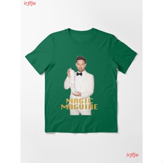 New Tobey Maguire Essential T-Shirt เสื้อยืด ดพิมพ์ลาย เสื้อยืดผ้าฝ้าย คอกลม cotton ความนิยม discount Unisex