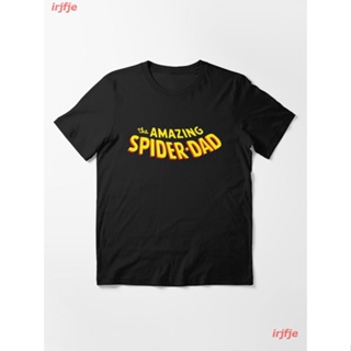 2022 Spider Dad Essential T-Shirt เสื้อยืด ดพิมพ์ลาย เสื้อยืดผ้าฝ้าย คอกลม cotton แฟชั่น sale Unisex