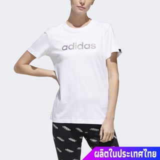 เสื้อคนอ้วน Adidasเสื้อยืดผู้ชาย Adidas Womens Embroidered T-Shirt AdidasMens Womens T-shirts~Q7