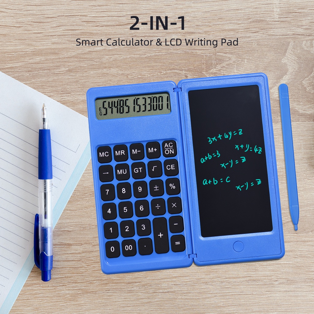 foldable-calculator-amp-amp-6-inch-lcd-writing-tablet-digital-drawing-pad-12-digits-display-with-stylus-pen-erase-button-f