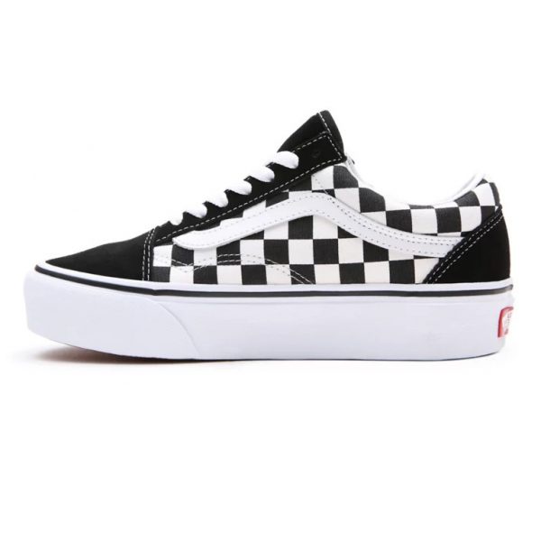Vans Old Skool Platform Checkerboard Old Skool Platform 2 Shopee Thailand