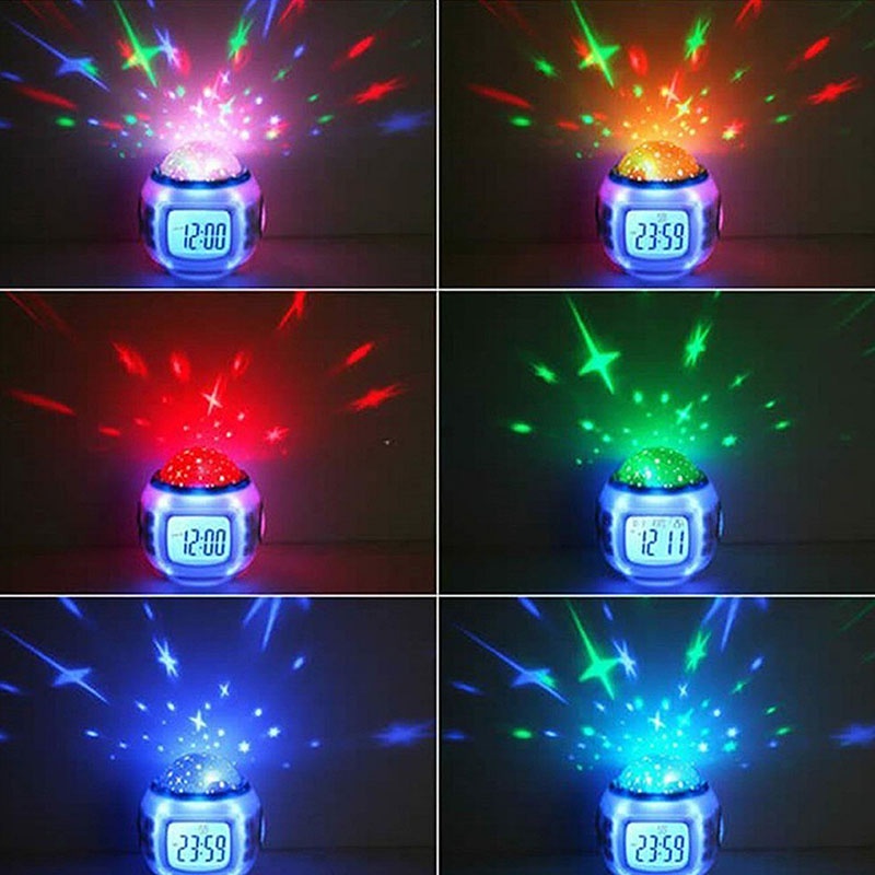 พร้อมส่ง-นาฬิกาปลุกดิจิทัล-led-เปลี่ยนสีได้-อเนกประสงค์-สําหรับห้องนอนเด็ก