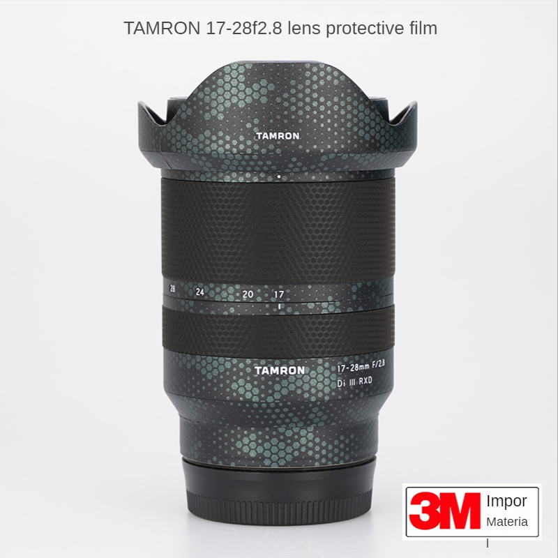 ภาพหน้าปกสินค้าสติกเกอร์ฟิล์ม ลายพราง ป้องกันเลนส์กล้อง สําหรับ TAMRON 17-28 F2.8 Sony mouth 3M 1728