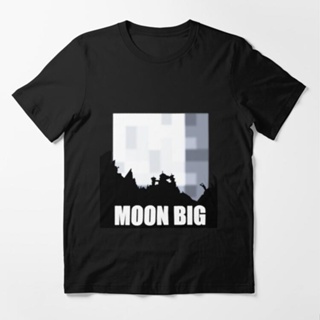 เสื้อยืดอินเทรนด์ผู้ชายอินเทรนด์ผู้หญิงเสื้อยืด พิมพ์ลาย Season 8 Moon Hermitcraft แบบกําหนดเองS-3XL