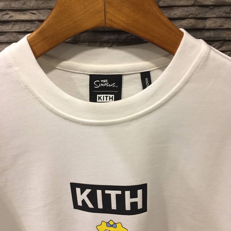 เสื้อยืด-kith-x-the-simpsons-t-shirt-เสื้อยืด-ดพิมพ์ลาย-ดผ้าเด้ง-คอกลม-cotton-ความนิยม-sale-unisex