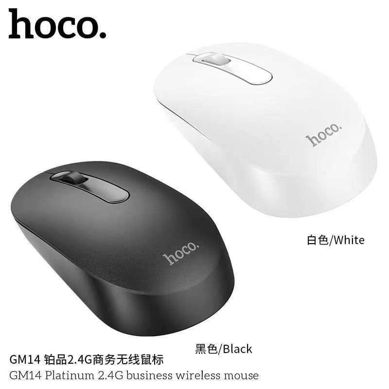 เมาท์ไร้สาย-wireless-mouse-ยี่ห้อ-hoco-gm14-business-wireless-mouse-ขนาดกระทัดรัดจับถนัดมือ-ตัวสินค้ามีประกัน-พร้อมส่ง
