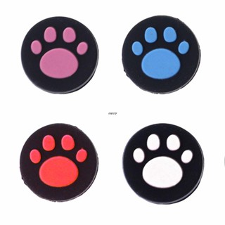 ✿ ฝาครอบปุ่มกดซิลิโคน สําหรับ PS Vita Cat Paw PSV2000 PSV1000 2 ชิ้น